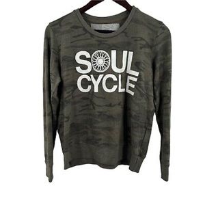 Soulcycle Camo Crewneck Sweatshirt
